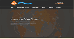 Desktop Screenshot of insuranceforcollegestudents.com